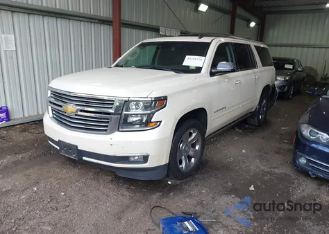 2015 Chevrolet Suburban 1500 Ltz из США, поврежденный, VIN 1GNSKKKC2FR162763